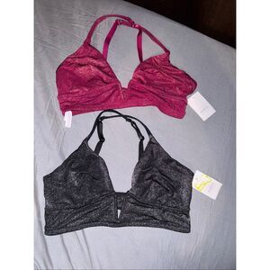 NWT set of 2 bralettes size medium